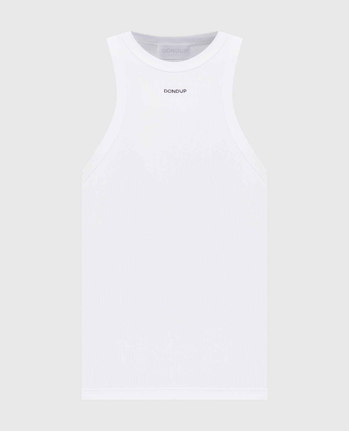 White ribbed T-shirt