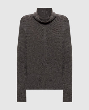 BOBOUTIC Gray sweater with wool 5196