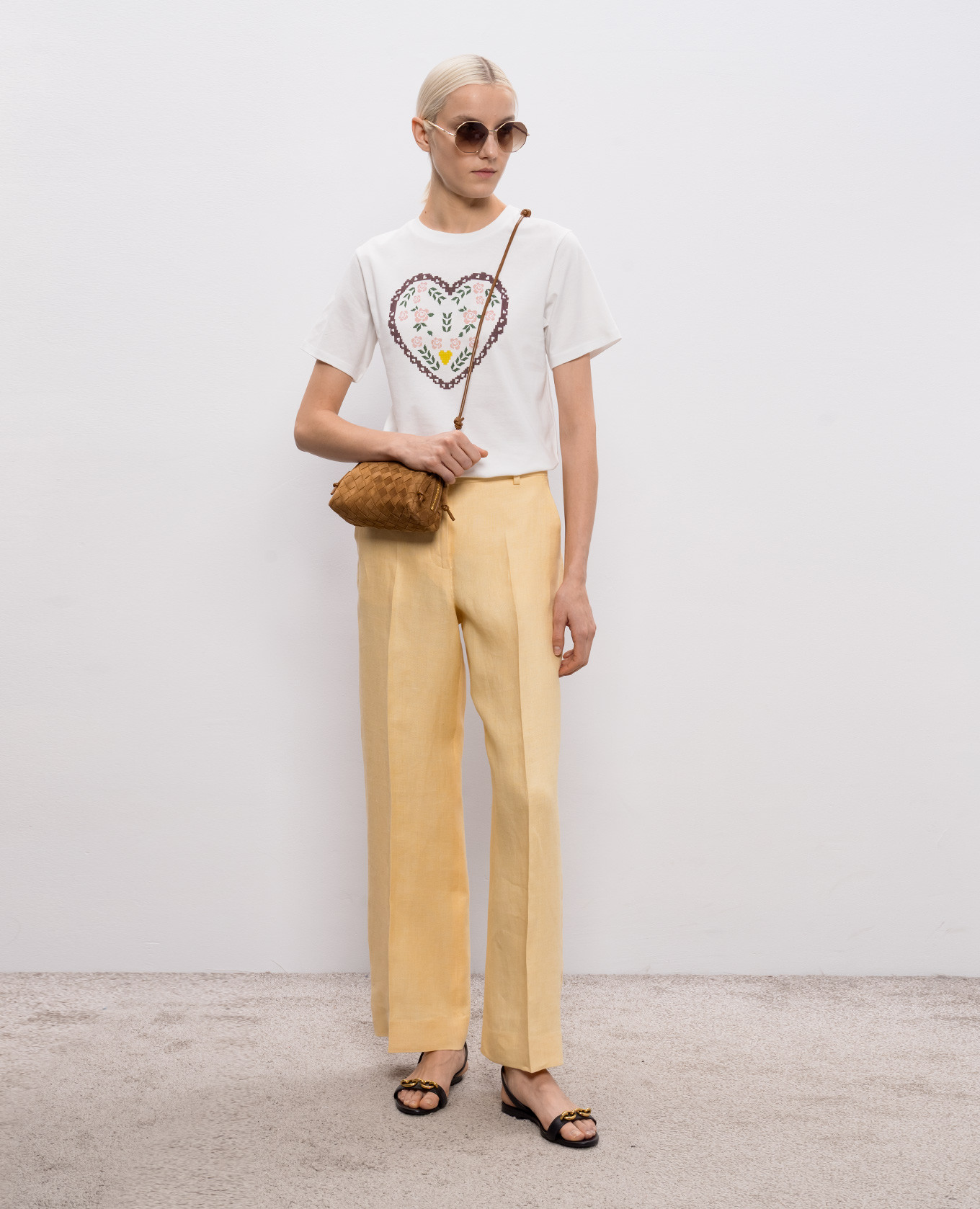 

TENUE white T-shirt with print Max Mara Weekend