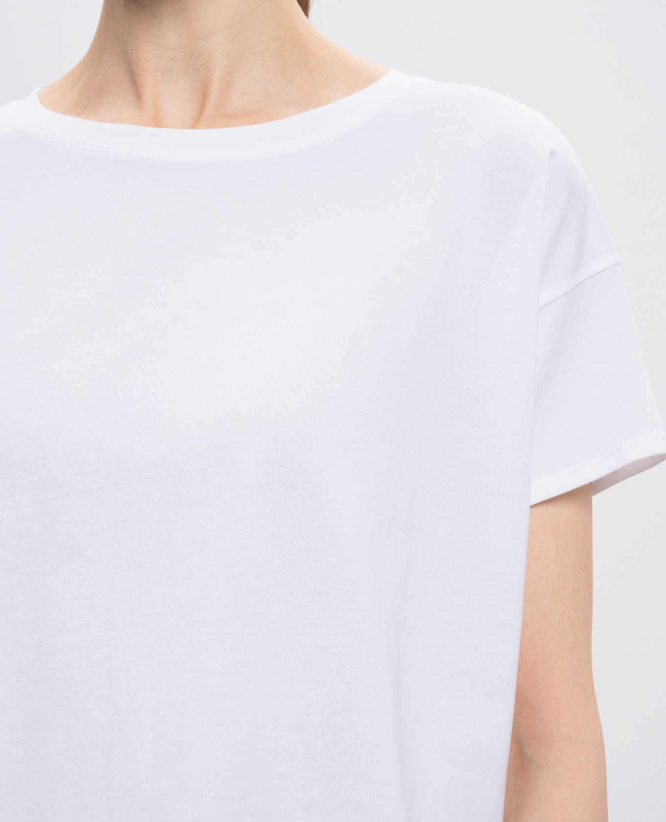 

BASILUZZO white T-shirt Loulou de Saison