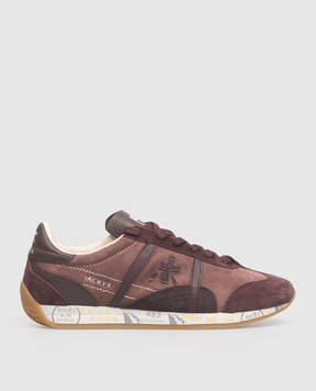Premiata Jackyxd burgundy suede sneakers JACKY25D8624
