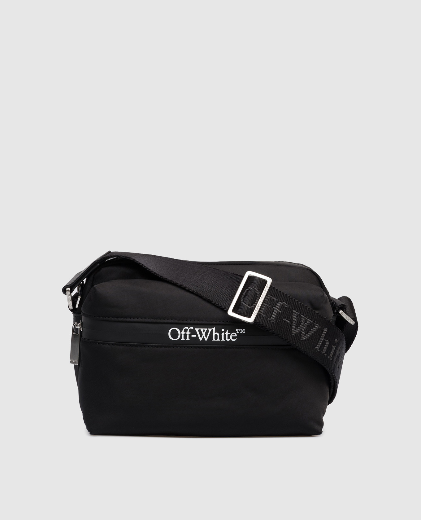 

Black bag with logo print Off-White