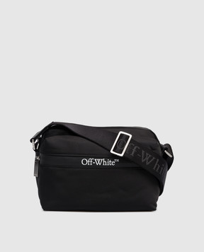 Off-White Black bag with logo print OMNQ081C99FAB001