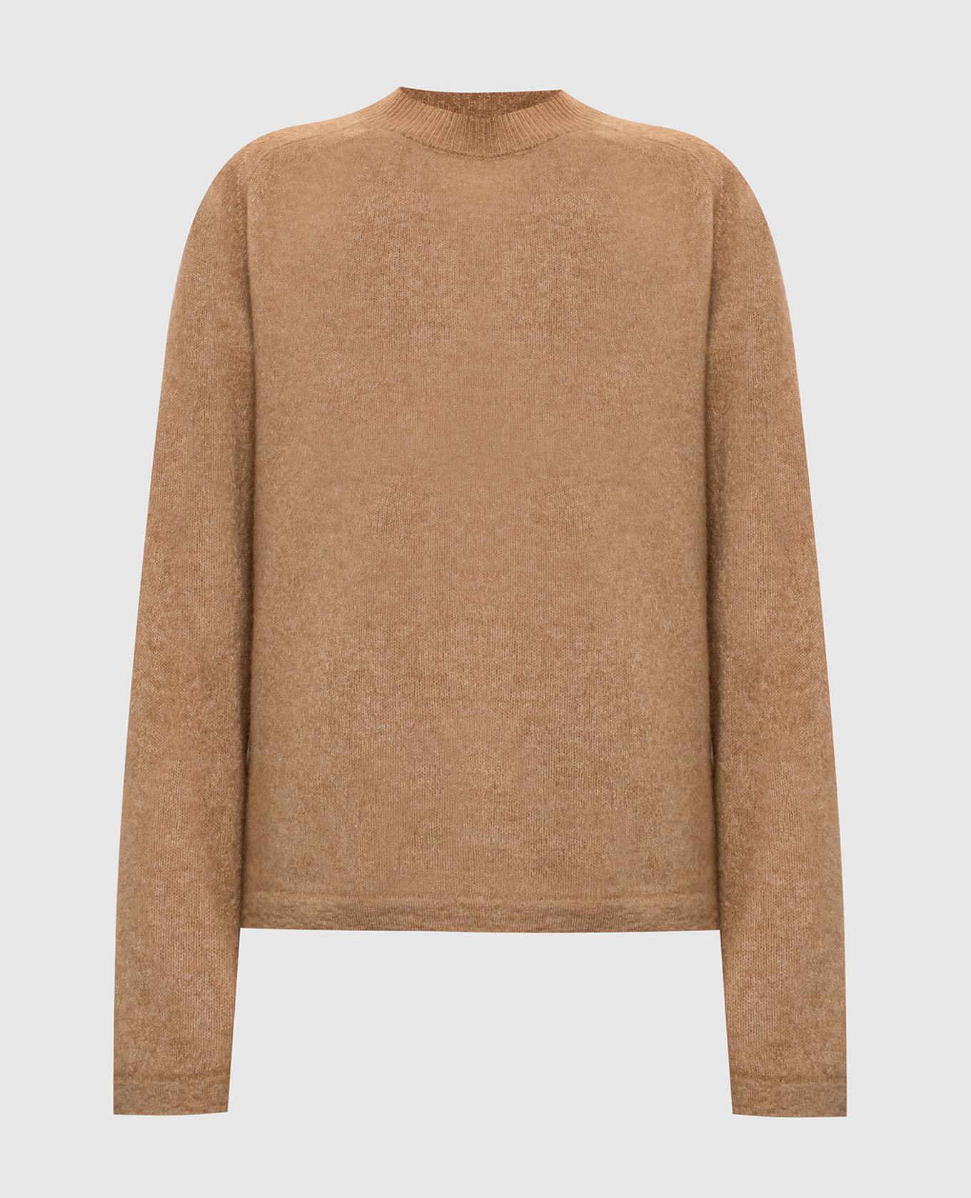 

Brown LINNE camel wool and silk sweater MooRER