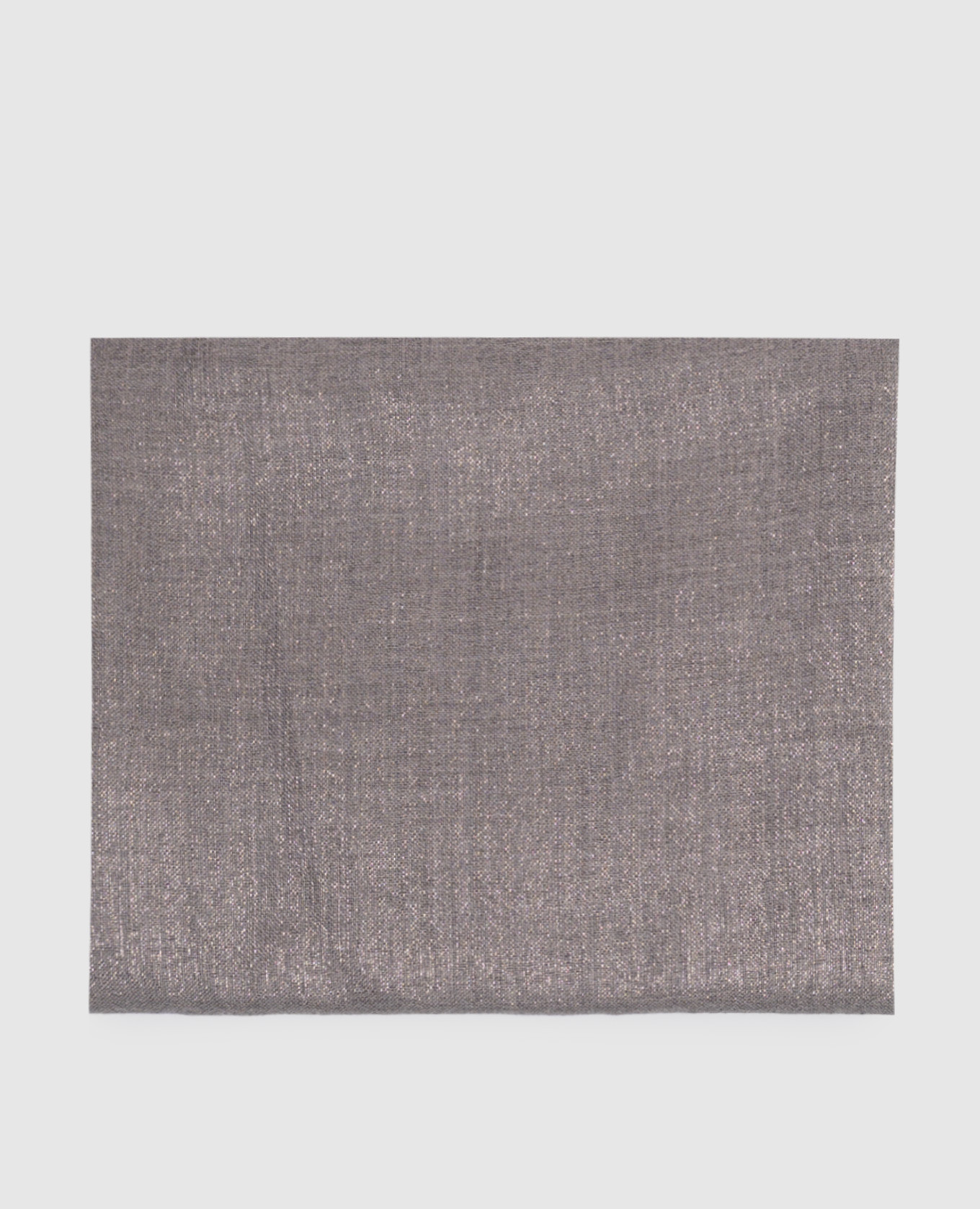 

Gray stole with cashmere and silk with lurex Brunello Cucinelli, Grey