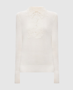 Ermanno Scervino Ivory wool jumper D495M311APATL