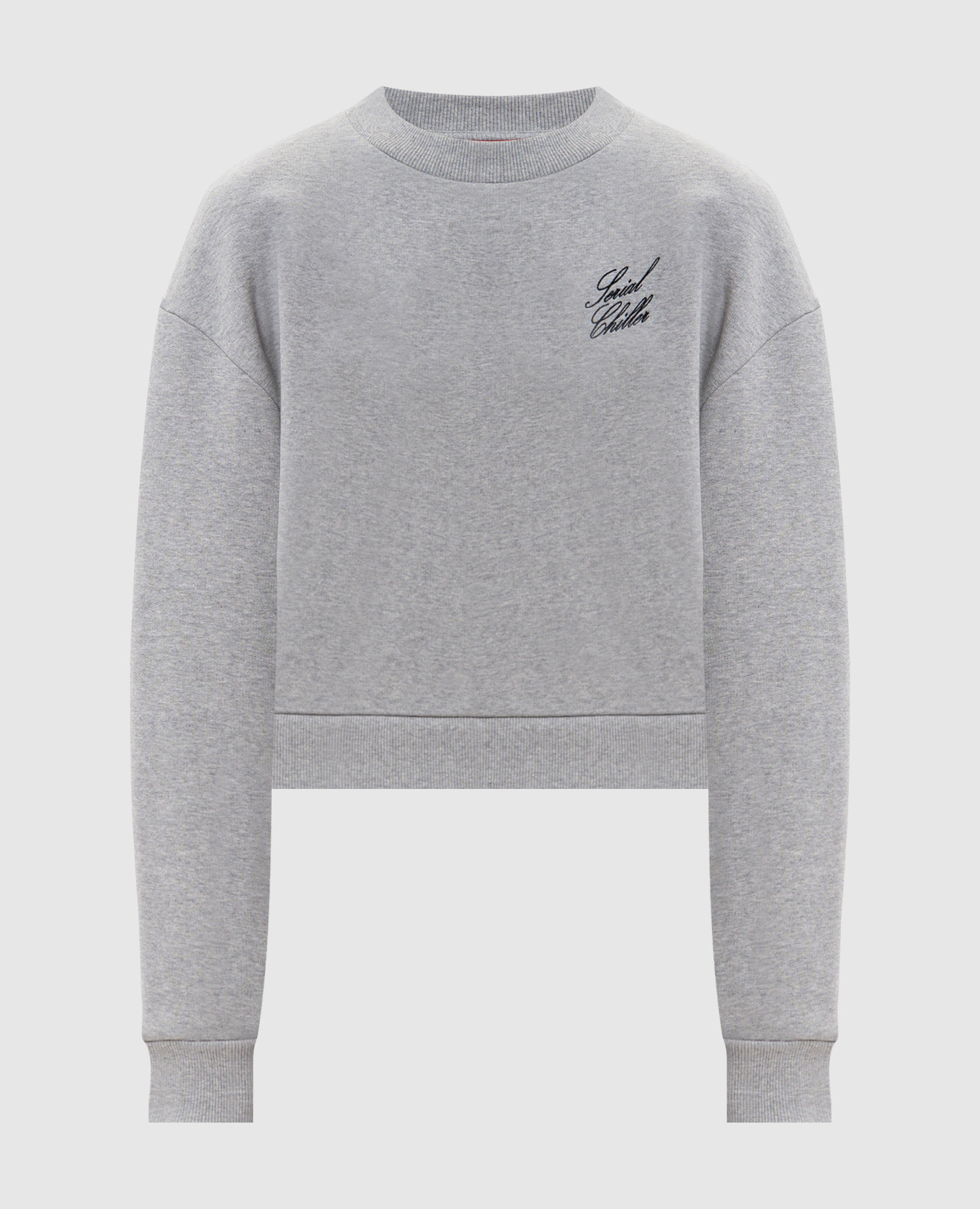 

Gray sweatshirt with embroidery Max & Co, Grey