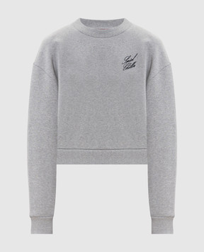 Max & Co Gray sweatshirt with embroidery MCLSERIO