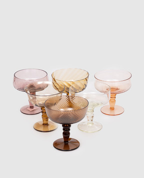 Bitossi Home Set of 6 sparkling wine glasses MCV02022