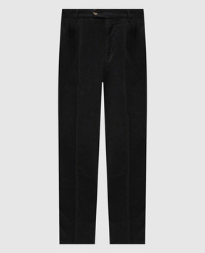 Brunello Cucinelli Brown corduroy pants M279UE1950