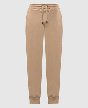 ISAIA Beige silk joggers MP0048J0372
