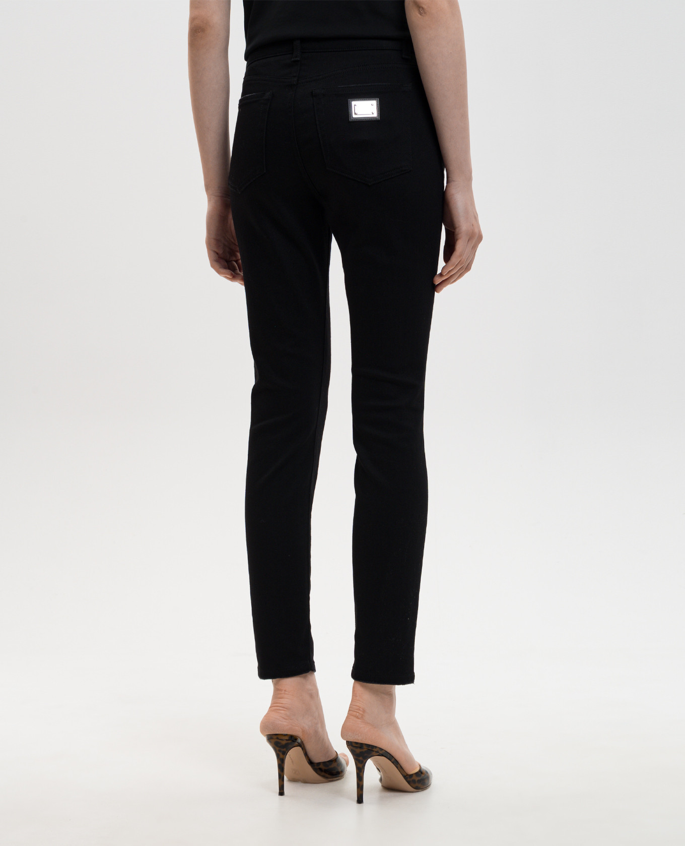 

Black jeans with logo Dolce&Gabbana