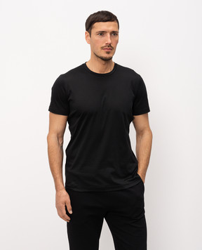 MooRER Black T-shirt MIKE MIKE4TC