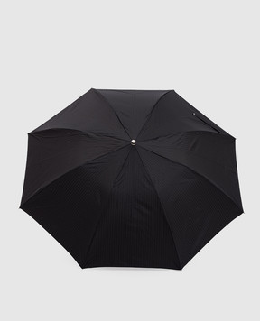 Pasotti Black Golf Ball Folding Umbrella OMITUO64SBLUES59732