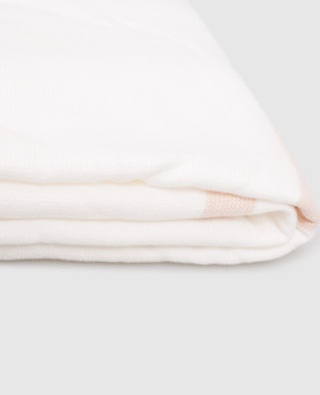 L'appartement Striped towel with tassels ONESIDEBATHSHEET