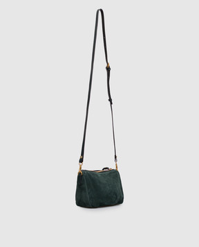 Gianni Chiarini Nora green suede crossbody bag BS10224CMPL