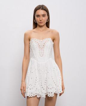 Charo Ruiz Bail white mini dress 263601