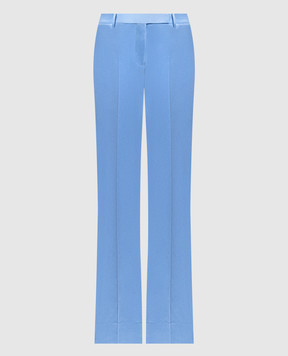 Tom Ford Blue silk pants PAW676FAX1602