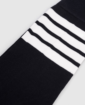 Thom Browne Blue striped socks MAS023B01690