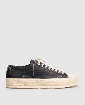 Premiata Vincent black leather sneakers VINCE015