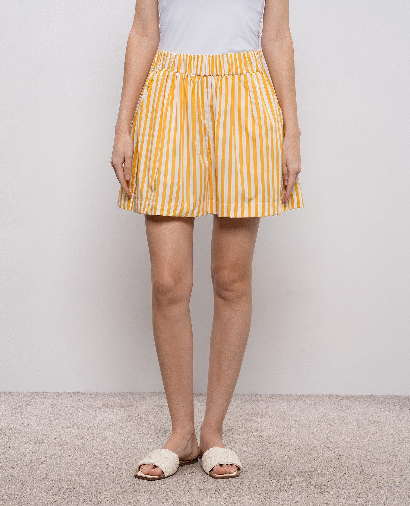 

Clemente striped shorts Faithfull, Orange