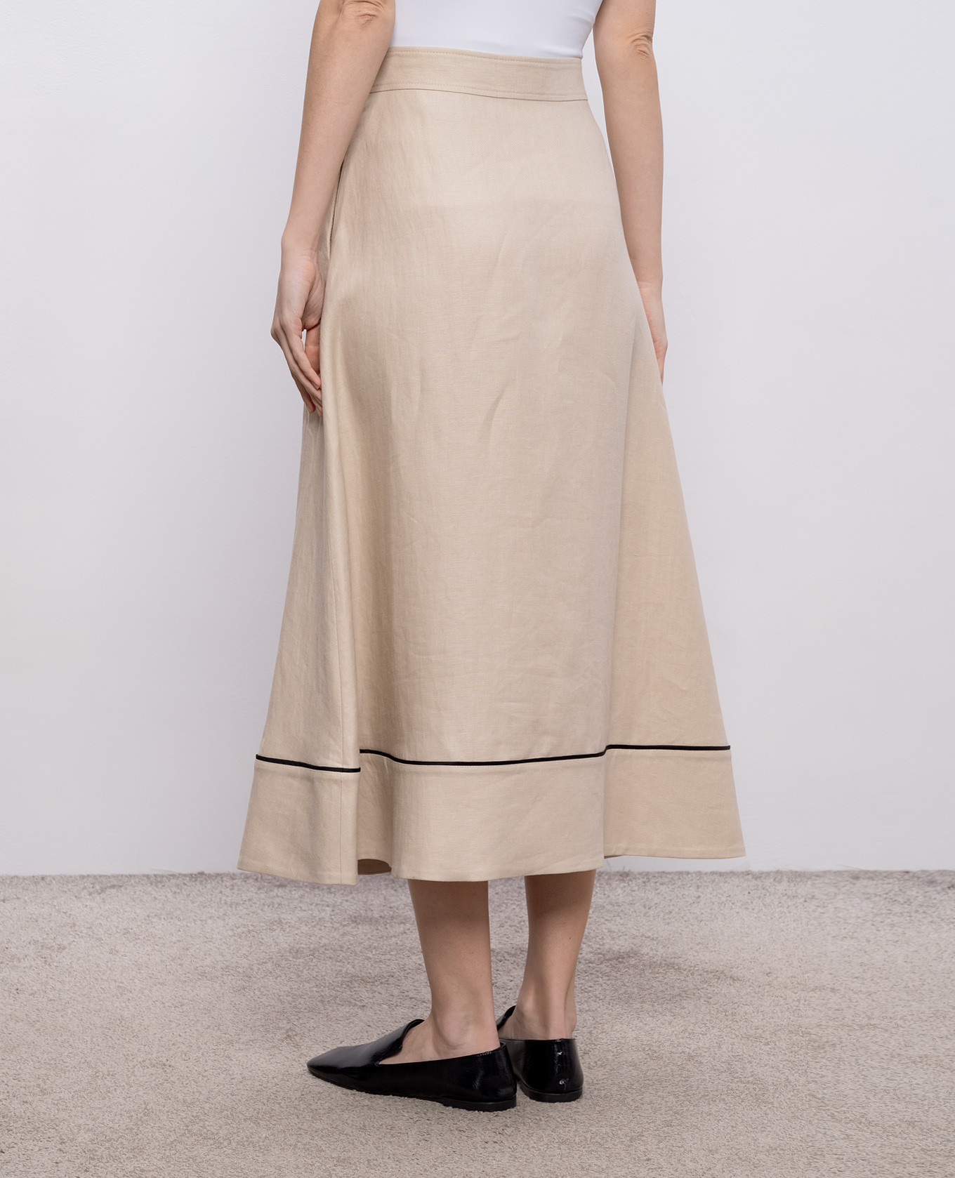 

Beige linen shirt Agnona