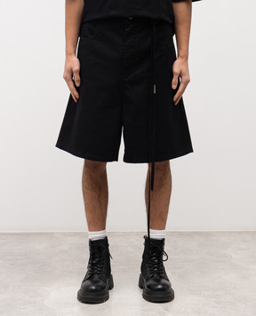 Ann Demeulemeester Black Narve Bermuda shorts B0013799FA722