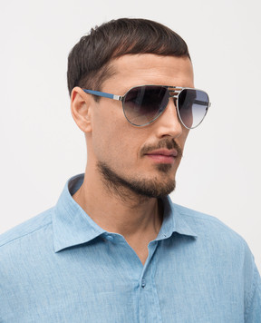 Stefano Ricci Silver Eagle Sunglasses SG22PMEACET