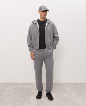 Sporty & Rich Gray insulated tracksuit ST10284300GY34PA087843