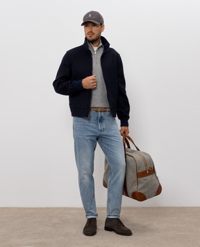 Brunello Cucinelli Gray cashmere sweater M2200124