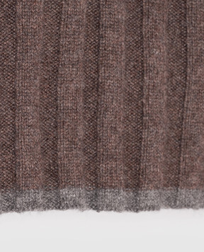 Brunello Cucinelli Brown cashmere scarf M2240819