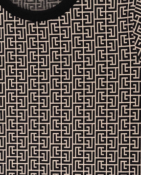 Balmain Children's patterned T-shirt BX8R01Z2411410
