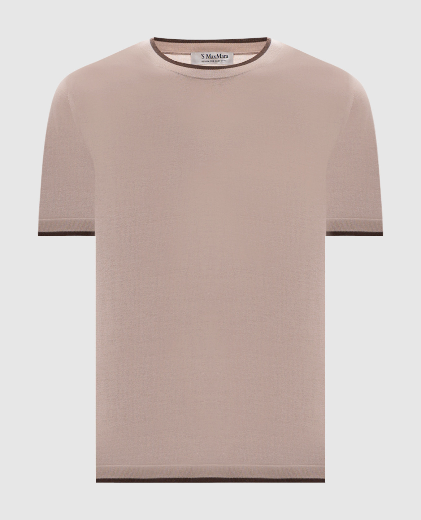 Beige MEGIDIO wool T-shirt Max Mara