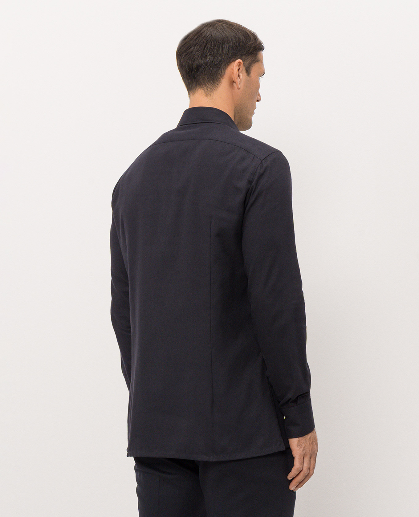 Navy blue shirt Kiton 4