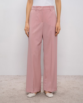 Max Mara Weekend WKDVISIVO pink wool pants WKDVISIVO