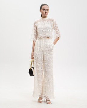 Twinset Ivory lace top 261TP2900