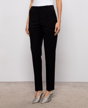 Loulou de Saison MALKA LDS black wool trousers MALKALDS