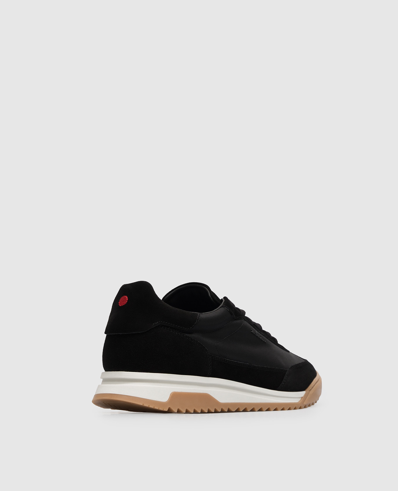 Black combination sneakers Kiton 3