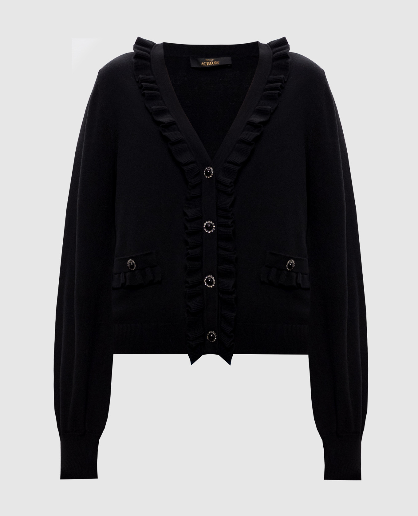Black cardigan and top set Twinset