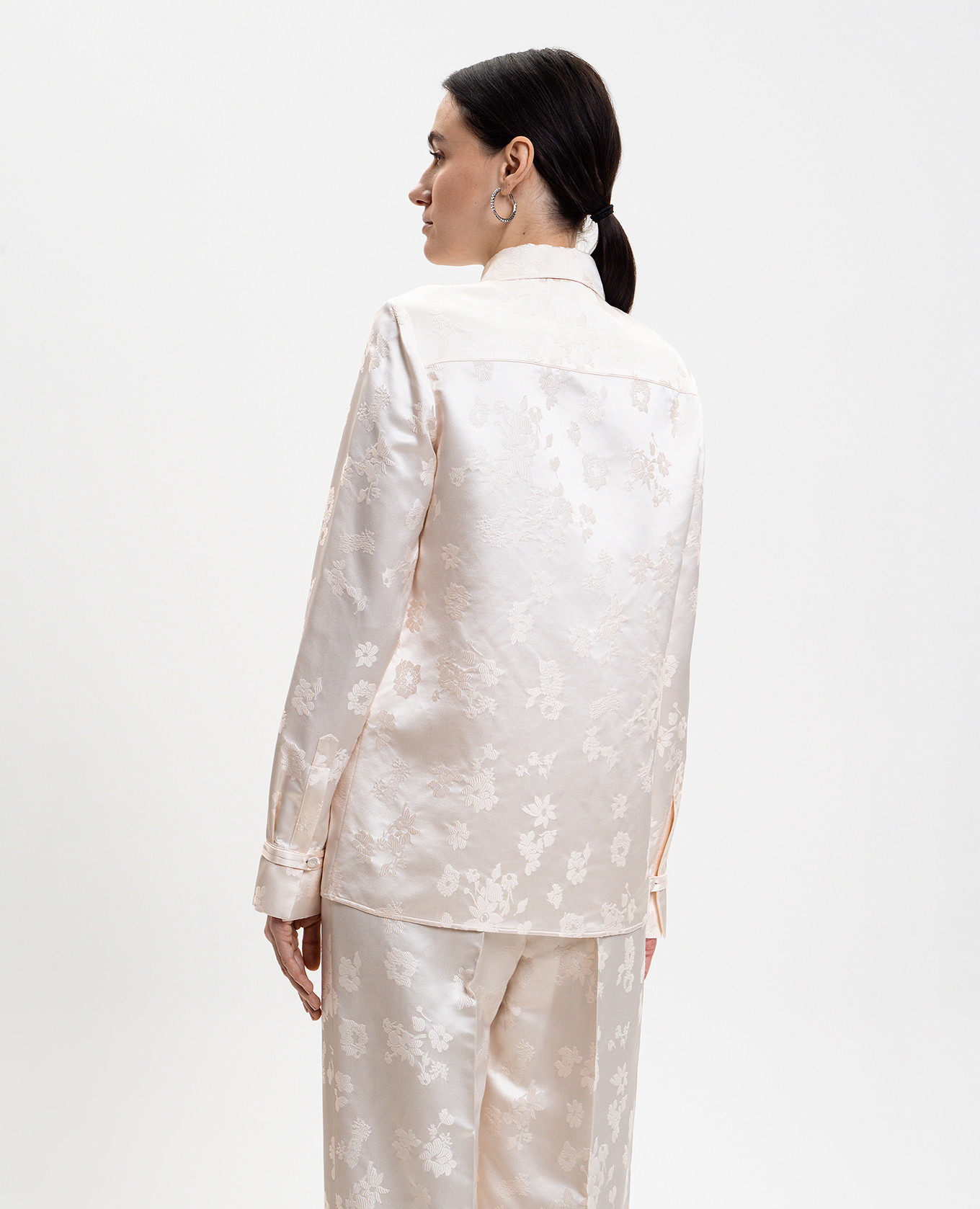 

Cruz white silk blouse Gabriela Hearst
