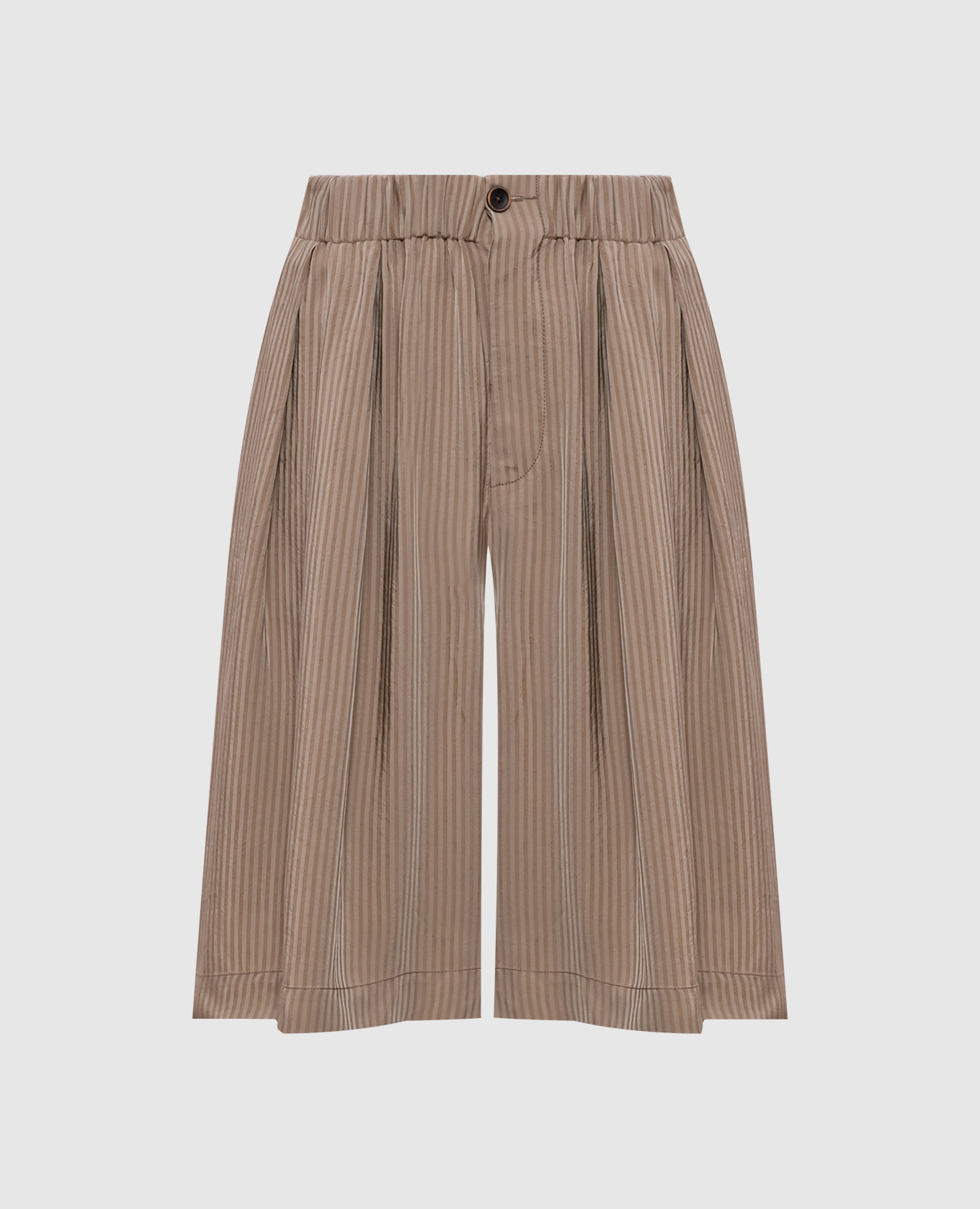 

Beige Bermuda shorts Poela UMA WANG, Brown