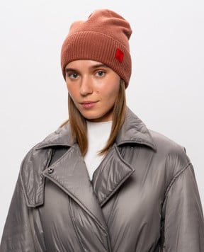 Max & Co Brown wool and cashmere hat MCAGROLLA