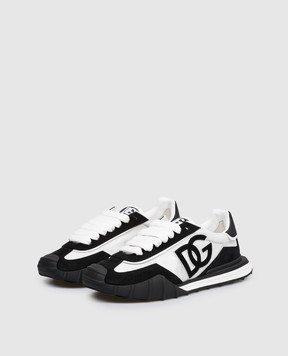 Dolce&Gabbana Athletic combo sneakers with DG monogram logo patch CS2384A0136