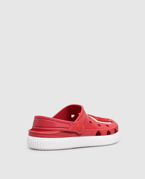 Dolce&Gabbana Children's red clogs DN0213AT079