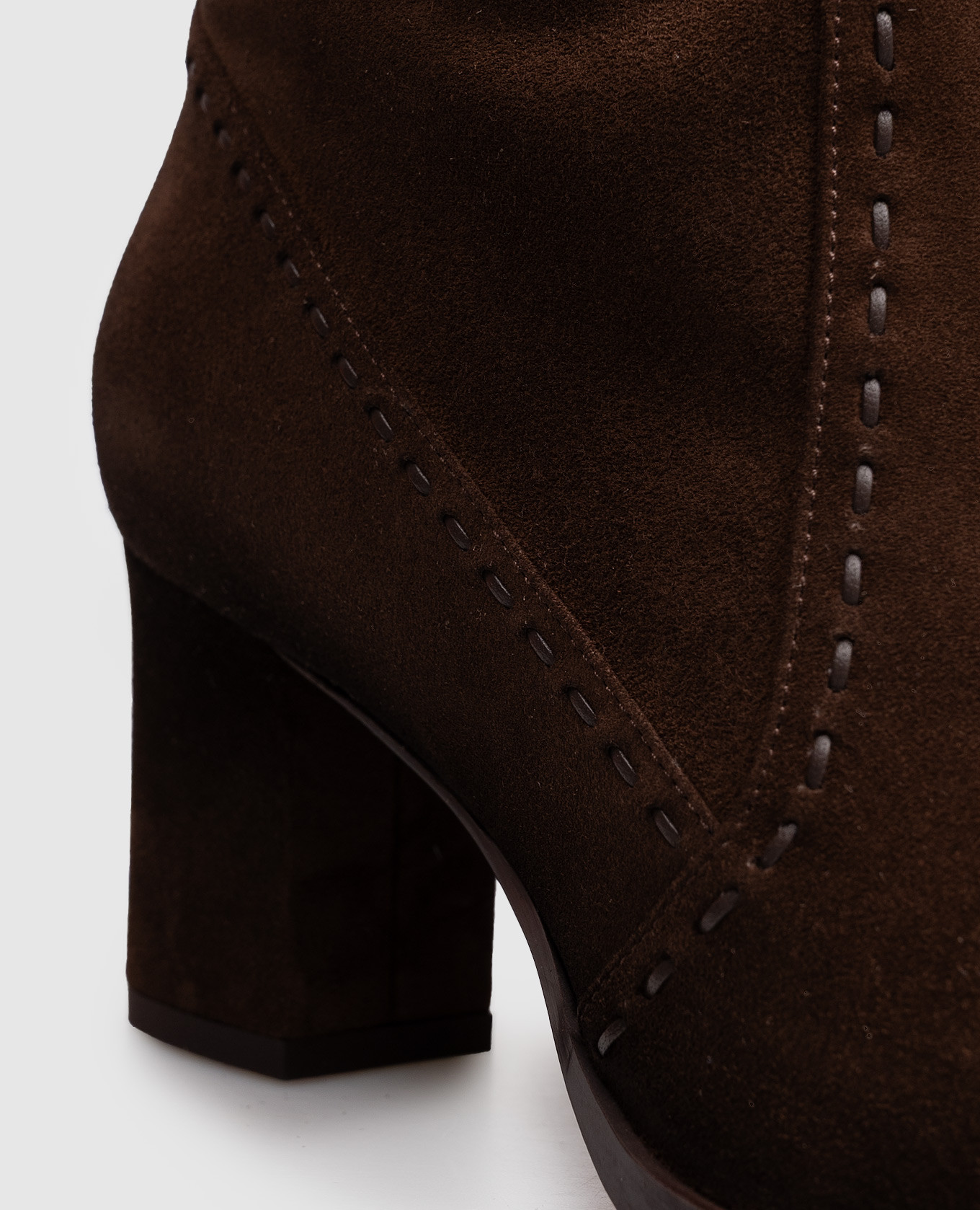 Brown suede boots Santoni 5