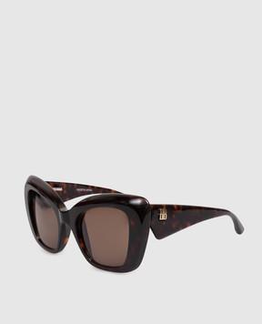 Balenciaga Diva Butterfly Brown Sunglasses 870564T0039