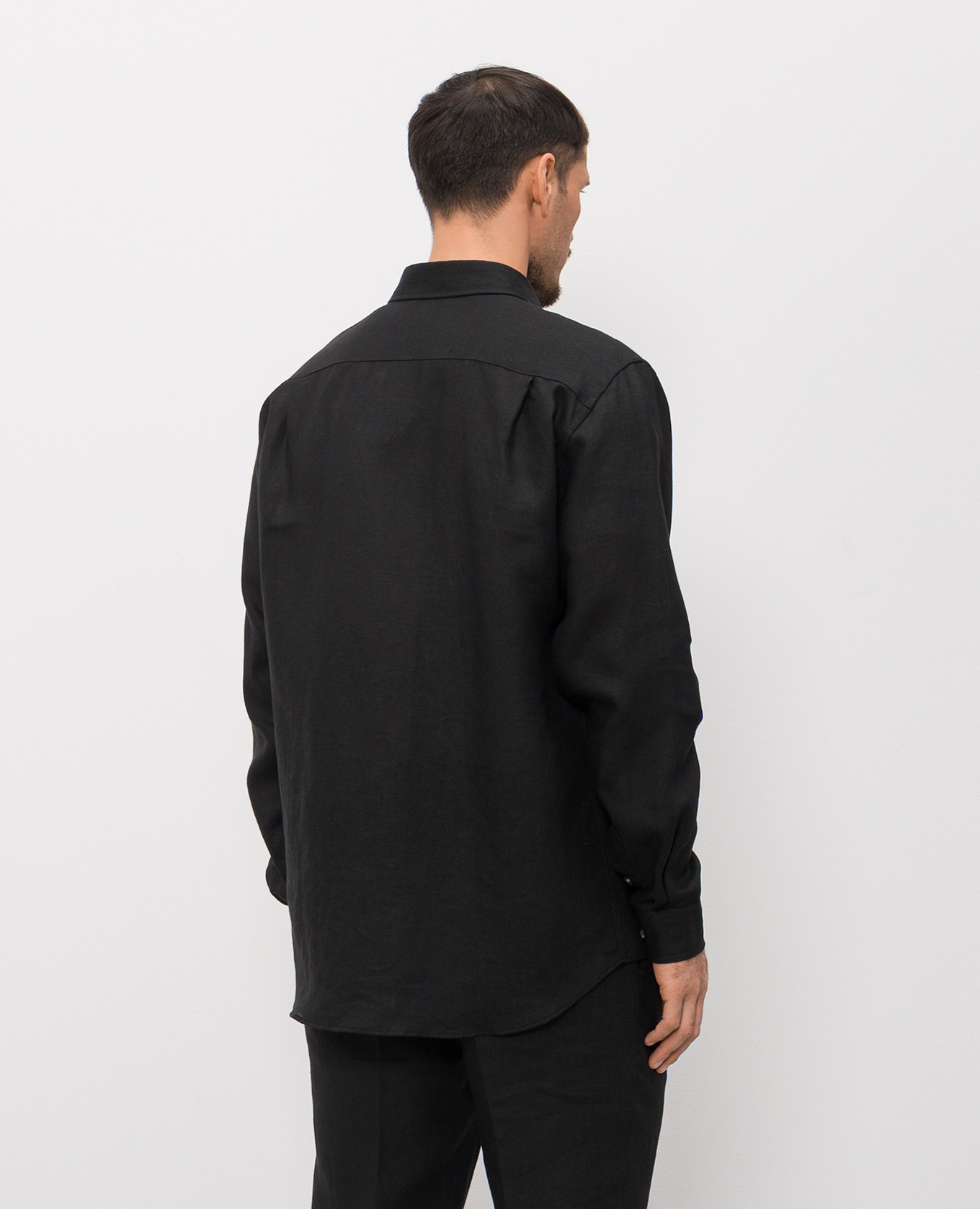 

Black linen shirt Cashmere&Whiskey