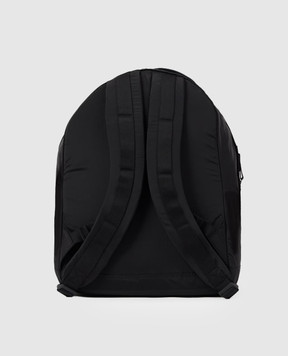 Stone Island Black backpack with logo patch L2S159200016S0251