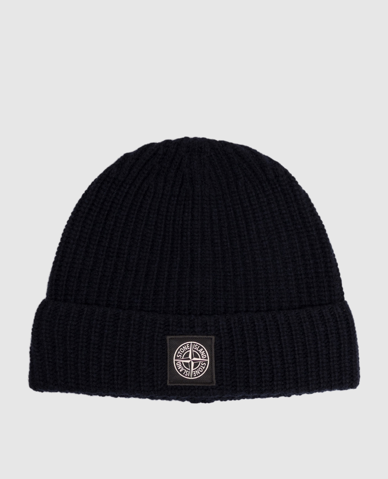 Blue wool hat
