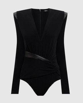 Versace Black bodysuit 10219831A14475
